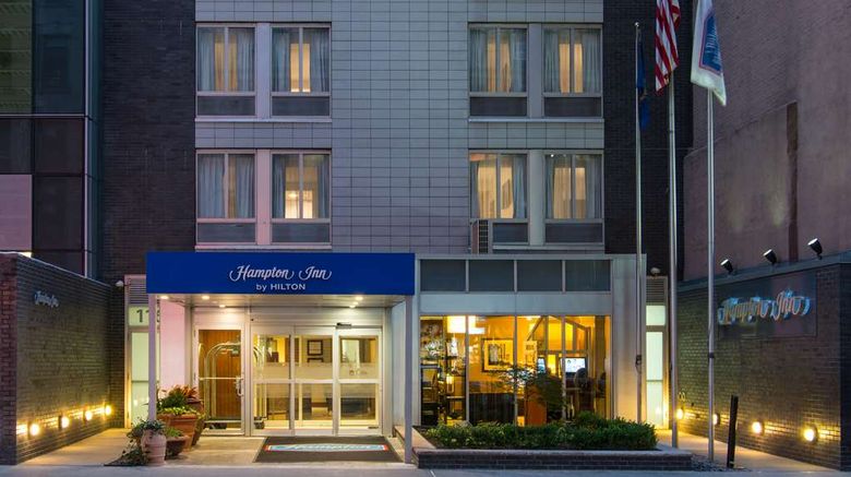 <b>Hampton Inn Manhattan-Madison Sq Garden Exterior</b>. Images powered by <a href="https://iceportal.shijigroup.com/" title="IcePortal" target="_blank">IcePortal</a>.