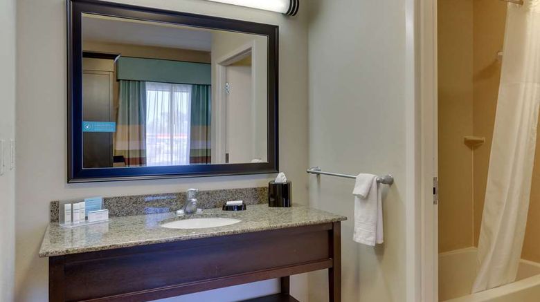 <b>Hampton Inn & Suites Swansboro Room</b>. Images powered by <a href="https://iceportal.shijigroup.com/" title="IcePortal" target="_blank">IcePortal</a>.