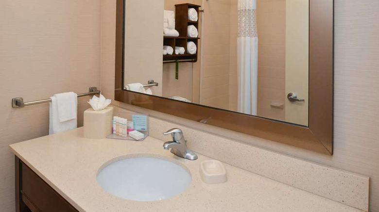 <b>Hampton Inn & Suites Ocala Room</b>. Images powered by <a href="https://iceportal.shijigroup.com/" title="IcePortal" target="_blank">IcePortal</a>.