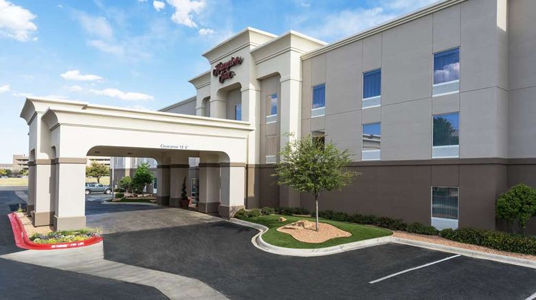 <b>Hampton Inn Odessa Exterior</b>. Images powered by <a href="https://iceportal.shijigroup.com/" title="IcePortal" target="_blank">IcePortal</a>.