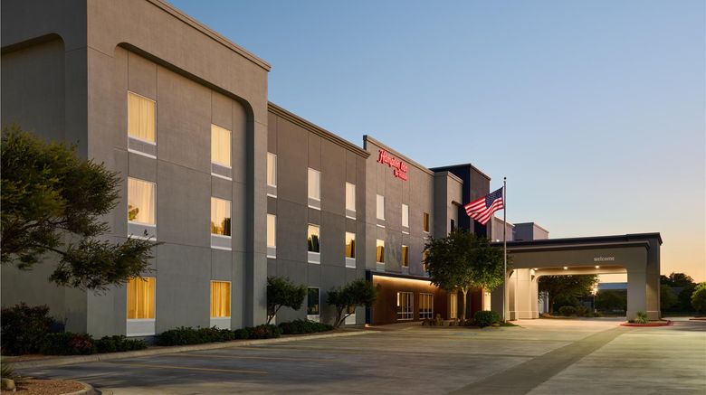 <b>Hampton Inn Odessa Exterior</b>. Images powered by <a href="https://iceportal.shijigroup.com/" title="IcePortal" target="_blank">IcePortal</a>.