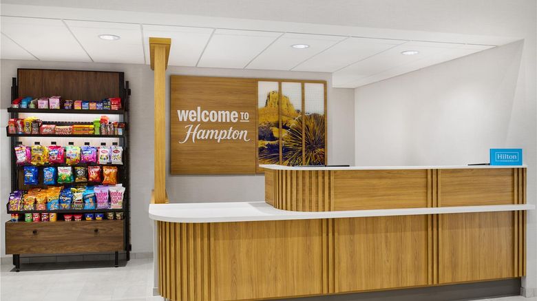 <b>Hampton Inn Odessa Lobby</b>. Images powered by <a href="https://iceportal.shijigroup.com/" title="IcePortal" target="_blank">IcePortal</a>.