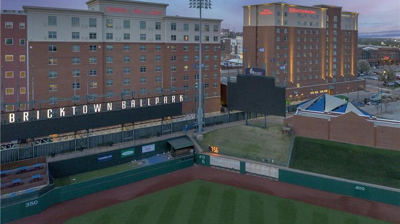 <b>Homewood Suites Oklahoma City Bricktown Exterior</b>. Images powered by <a href="https://iceportal.shijigroup.com/" title="IcePortal" target="_blank">IcePortal</a>.
