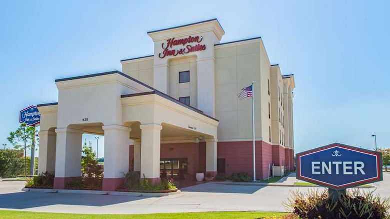 Hampton Inn  and  Suites by Hilton OKC South Exterior. Images powered by <a href="https://iceportal.shijigroup.com" target="_blank" rel="noopener">Ice Portal</a>.