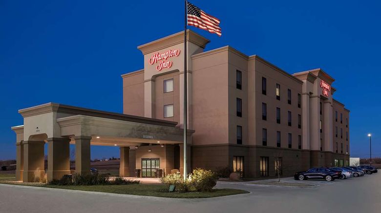<b>Hampton Inn Bellevue Exterior</b>. Images powered by <a href="https://iceportal.shijigroup.com/" title="IcePortal" target="_blank">IcePortal</a>.