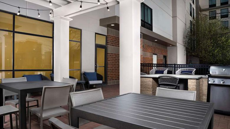 Homewood Suites by Hilton Omaha Downtown Exterior. Images powered by <a href="https://iceportal.shijigroup.com" target="_blank" rel="noopener">Ice Portal</a>.