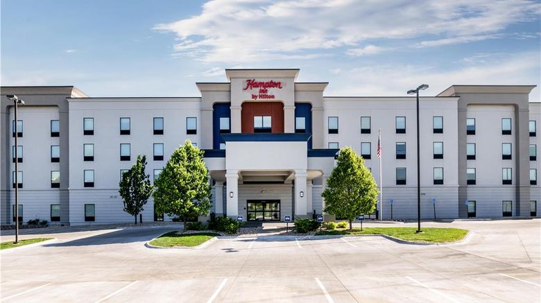 Hampton Inn Omaha/West Dodge Road Exterior. Images powered by <a href="https://iceportal.shijigroup.com" target="_blank" rel="noopener">Ice Portal</a>.