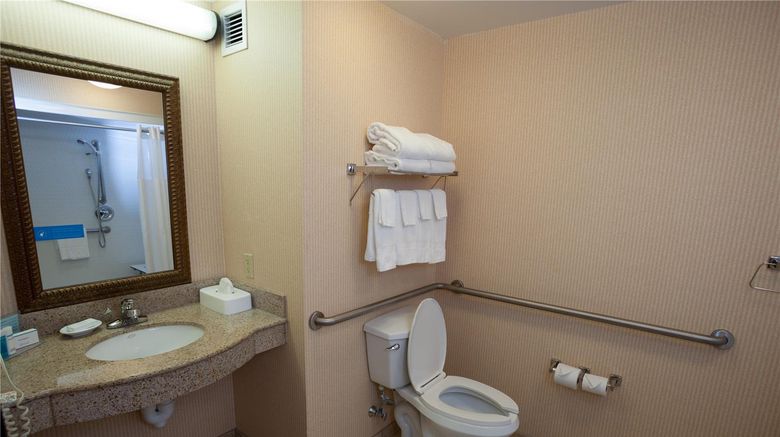 <b>Hampton Inn Oneonta Room</b>. Images powered by <a href="https://iceportal.shijigroup.com/" title="IcePortal" target="_blank">IcePortal</a>.