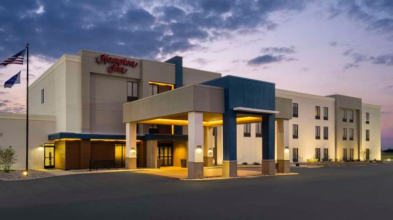 <b>Hampton Inn Ottawa Exterior</b>. Images powered by <a href="https://iceportal.shijigroup.com/" title="IcePortal" target="_blank">IcePortal</a>.