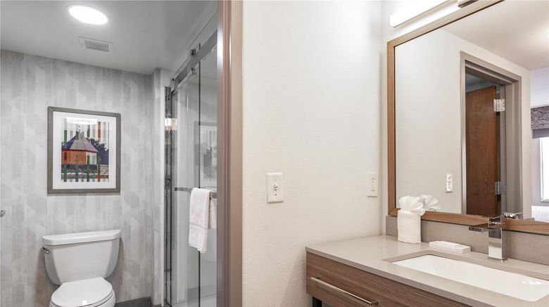 <b>Hampton Inn & Suites Historic District Room</b>. Images powered by <a href="https://iceportal.shijigroup.com/" title="IcePortal" target="_blank">IcePortal</a>.