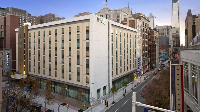Home2 Suites by Hilton Philadelphia Exterior. Images powered by <a href="https://iceportal.shijigroup.com" target="_blank" rel="noopener">Ice Portal</a>.