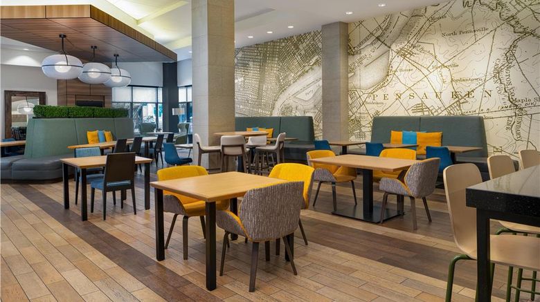 <b>Home2 Suites by Hilton Philadelphia Lobby</b>. Images powered by <a href="https://iceportal.shijigroup.com/" title="IcePortal" target="_blank">IcePortal</a>.