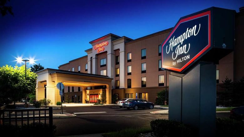 <b>Hampton Inn Limerick-Philadelphia Area Exterior</b>. Images powered by <a href="https://iceportal.shijigroup.com/" title="IcePortal" target="_blank">IcePortal</a>.