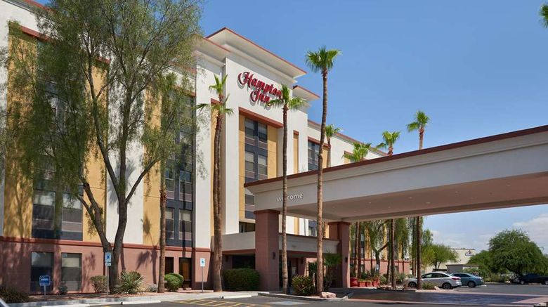 Hampton Inn Phoenix/Glendale/Peoria Exterior. Images powered by <a href="https://iceportal.shijigroup.com" target="_blank" rel="noopener">Ice Portal</a>.