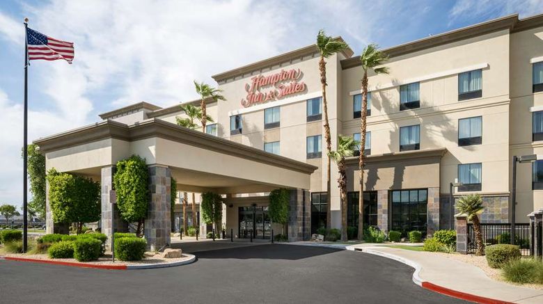<b>Hampton Inn & Suites North/Happy Valley Exterior</b>. Images powered by <a href="https://iceportal.shijigroup.com/" title="IcePortal" target="_blank">IcePortal</a>.