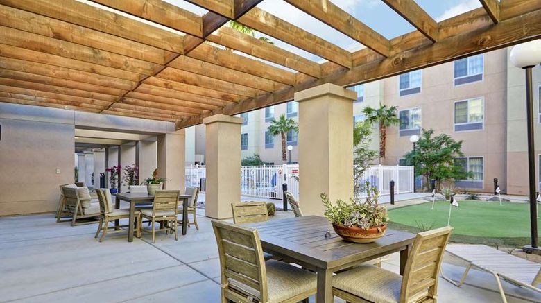 <b>Homewood Suites by Hilton Palm Desert Exterior</b>. Images powered by <a href="https://iceportal.shijigroup.com/" title="IcePortal" target="_blank">IcePortal</a>.