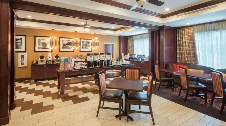 <b>Hampton Inn Kingston Restaurant</b>. Images powered by <a href="https://iceportal.shijigroup.com/" title="IcePortal" target="_blank">IcePortal</a>.