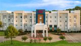 <b>Hampton Inn & Suites Palestine Exterior</b>. Images powered by <a href="https://iceportal.shijigroup.com/" title="IcePortal" target="_blank">IcePortal</a>.