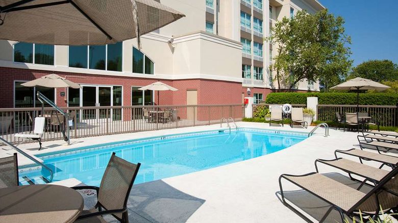 <b>Hampton Inn & Suites Charlotte/Pineville Pool</b>. Images powered by <a href="https://iceportal.shijigroup.com/" title="IcePortal" target="_blank">IcePortal</a>.