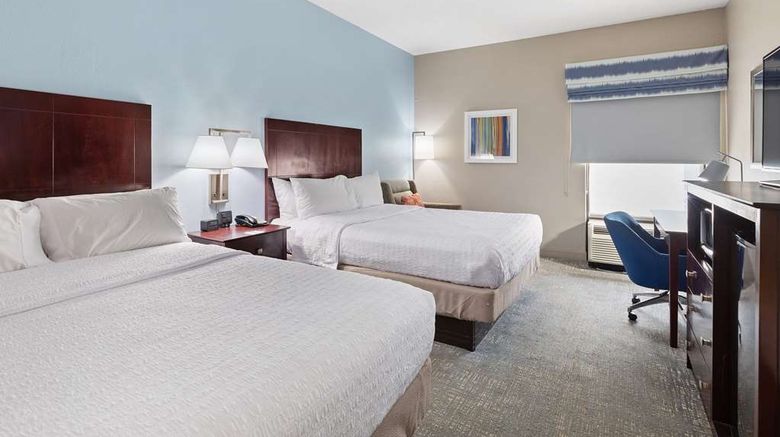 <b>Hampton Inn Rock Hill Room</b>. Images powered by <a href="https://iceportal.shijigroup.com/" title="IcePortal" target="_blank">IcePortal</a>.