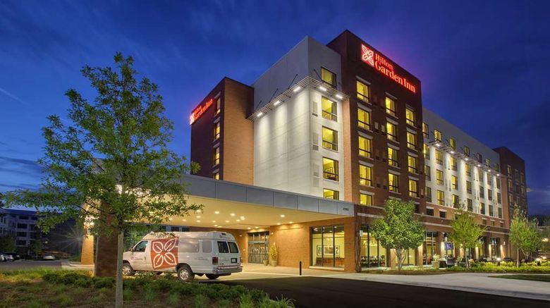 Hilton Garden Inn Durham/Univ Medical Ct Exterior. Images powered by <a href="https://iceportal.shijigroup.com" target="_blank" rel="noopener">Ice Portal</a>.