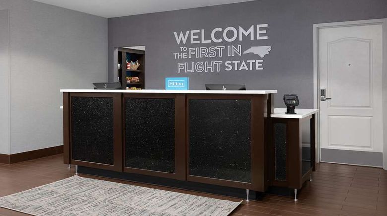 <b>Hampton Inn & Suites Durham-North I-85 Lobby</b>. Images powered by <a href="https://iceportal.shijigroup.com/" title="IcePortal" target="_blank">IcePortal</a>.