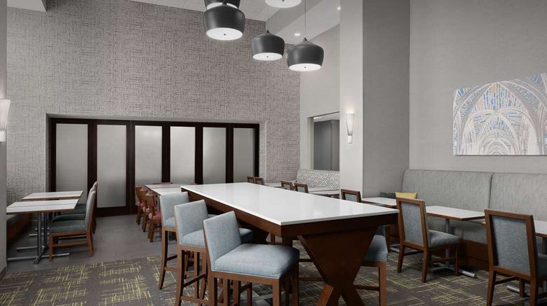 <b>Hampton Inn & Suites Durham-North I-85 Lobby</b>. Images powered by <a href="https://iceportal.shijigroup.com/" title="IcePortal" target="_blank">IcePortal</a>.