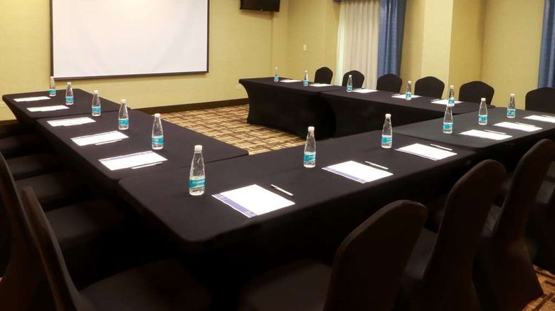 <b>Hampton Inn Reynosa/Zona Industrial Meeting</b>. Images powered by <a href="https://iceportal.shijigroup.com/" title="IcePortal" target="_blank">IcePortal</a>.