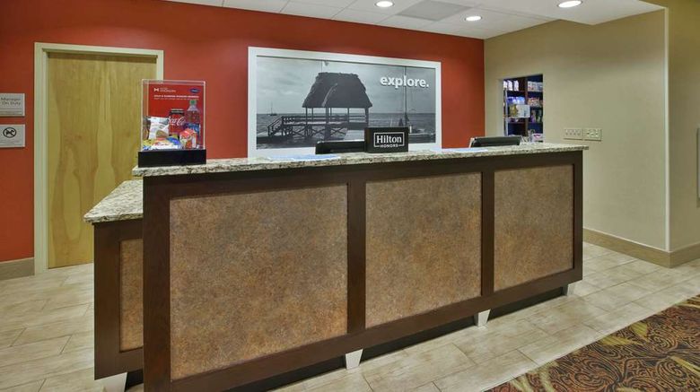 <b>Hampton Inn Brockport Lobby</b>. Images powered by <a href="https://iceportal.shijigroup.com/" title="IcePortal" target="_blank">IcePortal</a>.