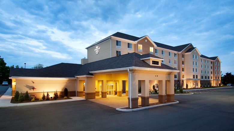 <b>Homewood Suites Greece Exterior</b>. Images powered by <a href="https://iceportal.shijigroup.com/" title="IcePortal" target="_blank">IcePortal</a>.