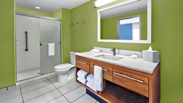 <b>Home2 Suites by Hilton Rochester Room</b>. Images powered by <a href="https://iceportal.shijigroup.com/" title="IcePortal" target="_blank">IcePortal</a>.