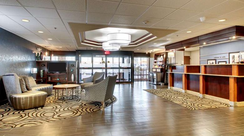 <b>Hampton Inn Rolla Lobby</b>. Images powered by <a href="https://iceportal.shijigroup.com/" title="IcePortal" target="_blank">IcePortal</a>.