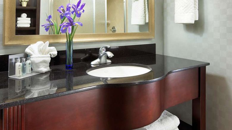 <b>Hampton Inn San Diego/Mission Valley Room</b>. Images powered by <a href="https://iceportal.shijigroup.com/" title="IcePortal" target="_blank">IcePortal</a>.