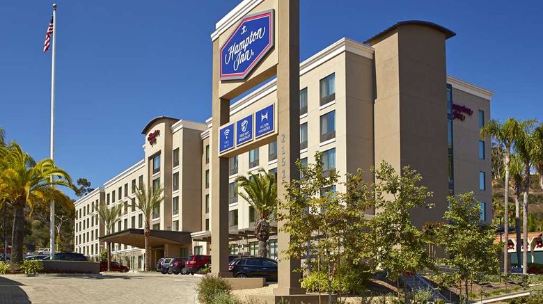 <b>Hampton Inn San Diego/Mission Valley Exterior</b>. Images powered by <a href="https://iceportal.shijigroup.com/" title="IcePortal" target="_blank">IcePortal</a>.