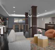 Hampton Inn by Hilton Downtown Lobby