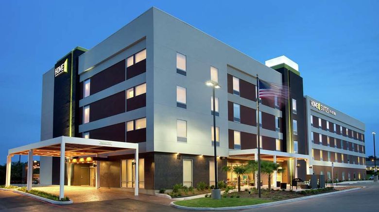 <b>Home2 Suites San Antonio Airport Exterior</b>. Images powered by <a href="https://iceportal.shijigroup.com/" title="IcePortal" target="_blank">IcePortal</a>.