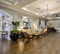 Hampton Inn & Suites Historic District Lobby