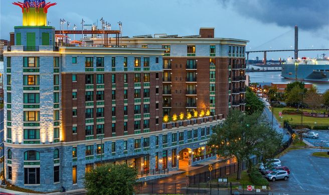 Homewood Suites Historic Dist/Riverfront Exterior