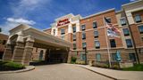 <b>Hampton Inn & Suites Mishawaka Exterior</b>. Images powered by <a href="https://iceportal.shijigroup.com/" title="IcePortal" target="_blank">IcePortal</a>.