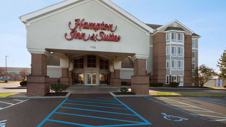 <b>Hampton Inn & Suites Scottsburg Exterior</b>. Images powered by <a href="https://iceportal.shijigroup.com/" title="IcePortal" target="_blank">IcePortal</a>.