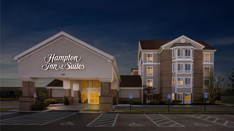 <b>Hampton Inn & Suites Scottsburg Exterior</b>. Images powered by <a href="https://iceportal.shijigroup.com/" title="IcePortal" target="_blank">IcePortal</a>.