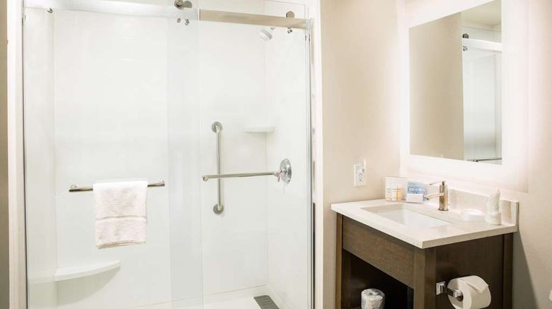 <b>Hampton Inn & Suites Seattle-Downtown Room</b>. Images powered by <a href="https://iceportal.shijigroup.com/" title="IcePortal" target="_blank">IcePortal</a>.