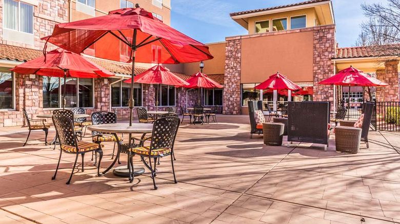<b>Hilton Garden Inn St. George Exterior</b>. Images powered by <a href="https://iceportal.shijigroup.com/" title="IcePortal" target="_blank">IcePortal</a>.