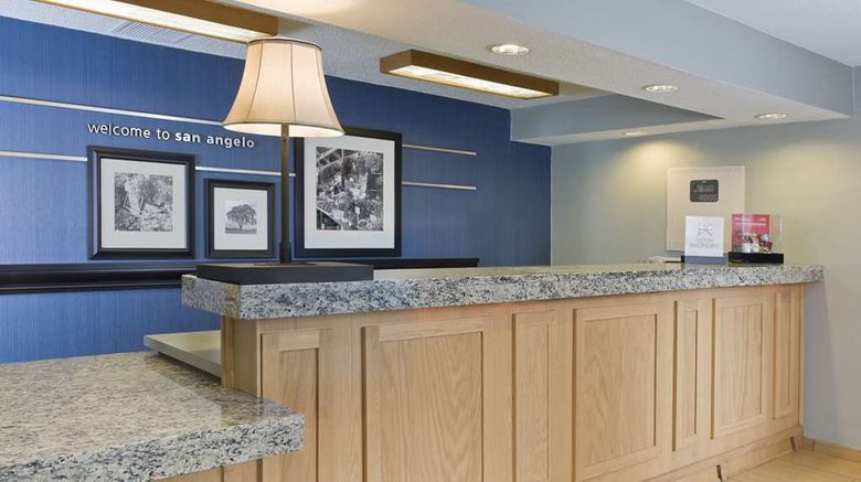 <b>Hampton Inn San Angelo Lobby</b>. Images powered by <a href="https://iceportal.shijigroup.com/" title="IcePortal" target="_blank">IcePortal</a>.