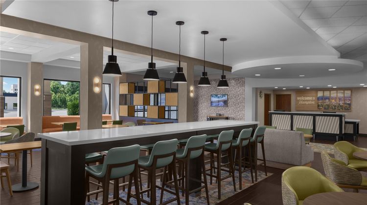 Hampton Inn Salt Lake City - Downtown Lobby