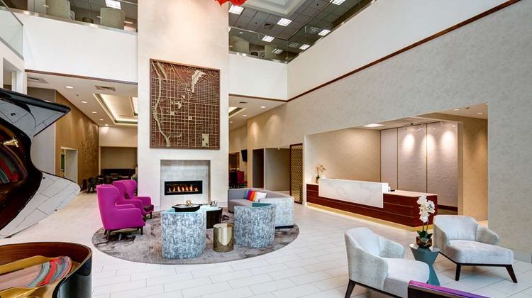 Homewood Suites Salt Lake City Downtown Lobby