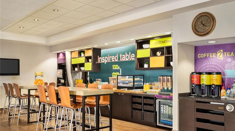 <b>Home2 Suites by Hilton Salt Lake City Restaurant</b>. Images powered by <a href="https://iceportal.shijigroup.com/" title="IcePortal" target="_blank">IcePortal</a>.
