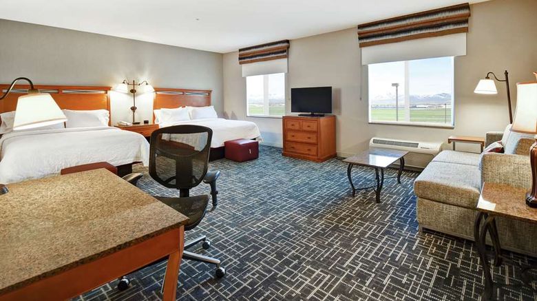 <b>Hampton Inn & Suites Salt Lake City-West Room</b>. Images powered by <a href="https://iceportal.shijigroup.com/" title="IcePortal" target="_blank">IcePortal</a>.