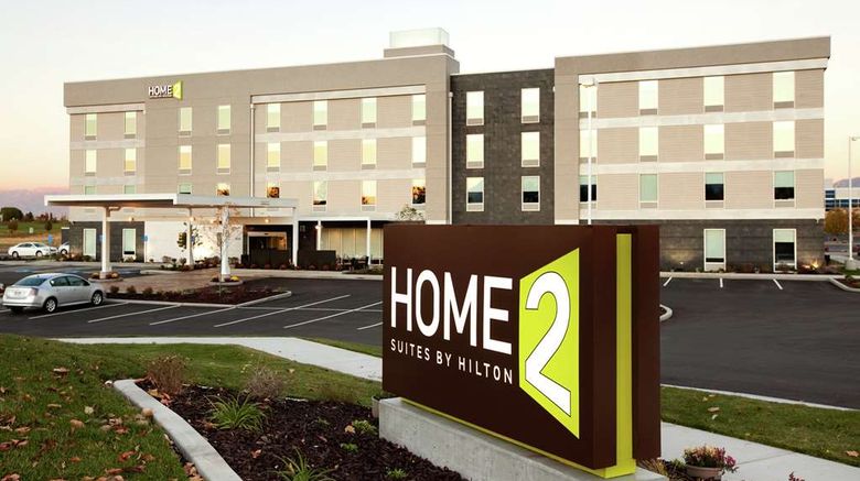 <b>Home2 Suites, West Valley City Exterior</b>. Images powered by <a href="https://iceportal.shijigroup.com/" title="IcePortal" target="_blank">IcePortal</a>.