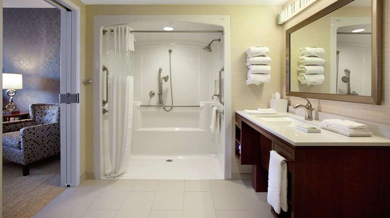 <b>Home2 Suites, West Valley City Room</b>. Images powered by <a href="https://iceportal.shijigroup.com/" title="IcePortal" target="_blank">IcePortal</a>.
